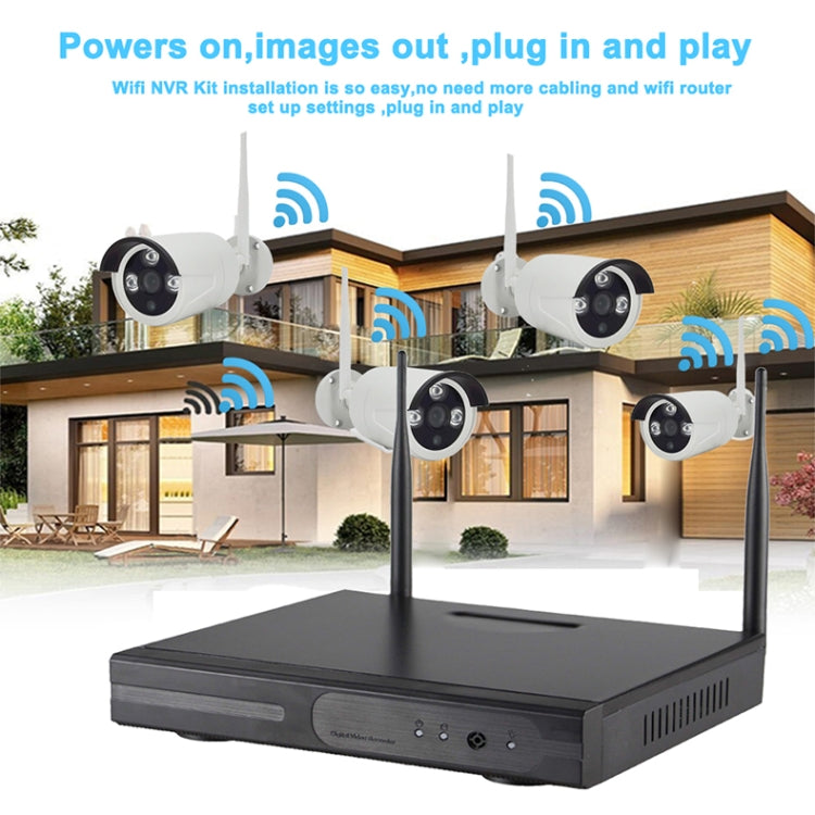 K9608W-PE2013W 8CH HD 960P 1.3 Mega Pixel 2.4GHz WiFi IP Bullet Camera + NVR Kit, K9608W-PE2013W K9608W-PE2013W 8CH HD 960P 1.3 Mega Pixel 2.4GHz WiFi IP Bullet Camera + NVR Kit, K9608W-PE2013W
